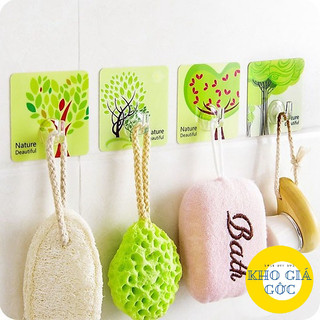 Combo 10 Móc Dán Tường Siêu Dính 3D Độc Đáo ( ngẫu nhiên )