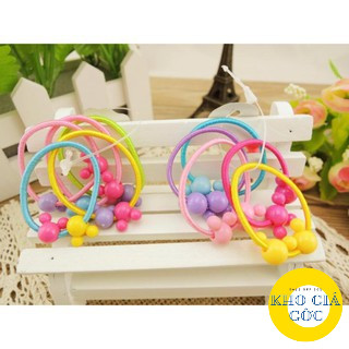 Túi 50 Dây Buộc Tóc Nhiều Màu