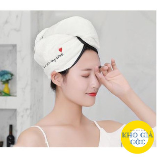 (Combo 3 Cái) Khăn Quấn Tóc Nhanh Khô Thần Thánh