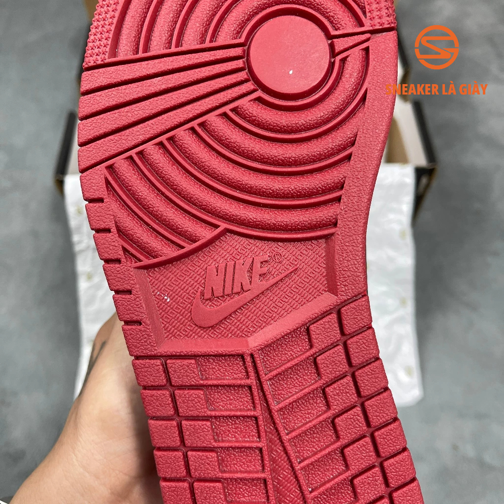 Giày sneaker Jordan 1 Low Black Toe - Bản Đẹp Fullbox