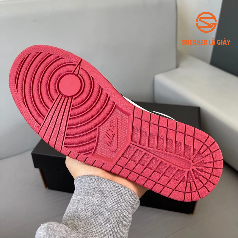 Giày Air Jordan 1 Low Bred Toe - Bản Cao Cấp Fullbox