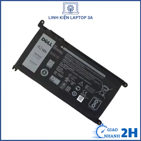 Pin laptop Dell Vostro 14 3480 5468 5471 ZIN Inspiron 15 3580 5568 5565 P62F P62F001 P75G P75G001d