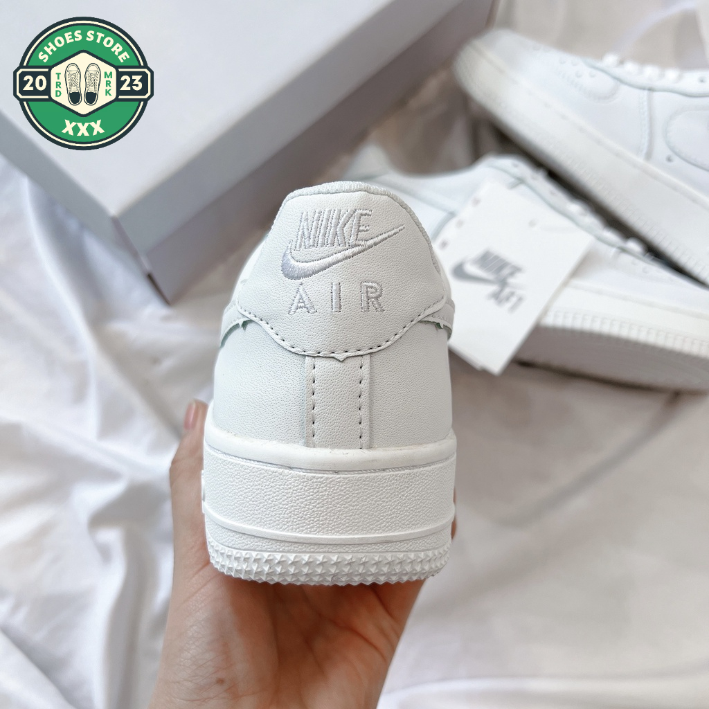 Giày AF1 trăng quốc dân _ Giày thể thao Air Force 1 White Full cân mọi outfit