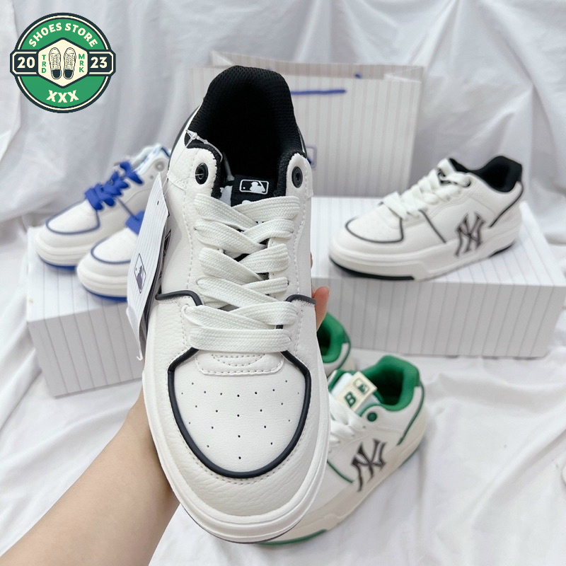 Giày Thể Thao MLB Chunky Liner Xanh Lá, Giày MLB Chunky Liner White Black 2023