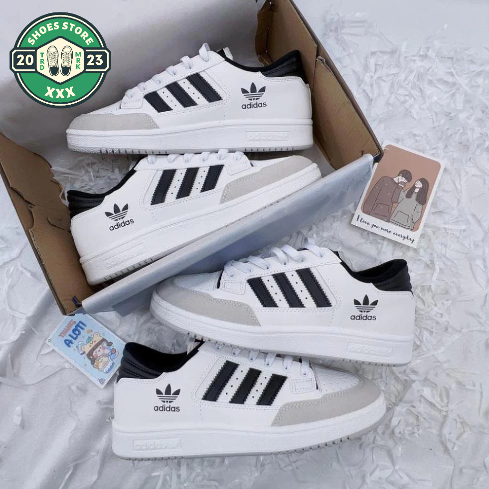 Giày Forum Low 84, Giày Thể Thao adidas Forum Xanh Đỏ mẫu mới 2023 Fullbox