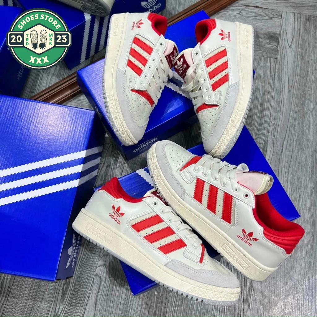 Giày Forum Low 84, Giày Thể Thao adidas Forum Xanh Đỏ mẫu mới 2023 Fullbox