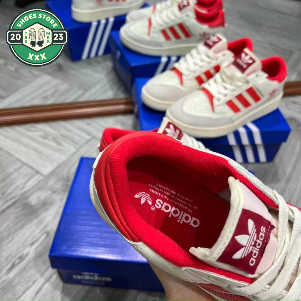 Giày Forum Low 84, Giày Thể Thao adidas Forum Xanh Đỏ mẫu mới 2023 Fullbox