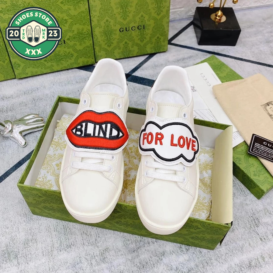 Giày Gucci Love, Giày Thể Thao GC For Love Bản Siêu Cấp Đế Thơm Vani hot trend