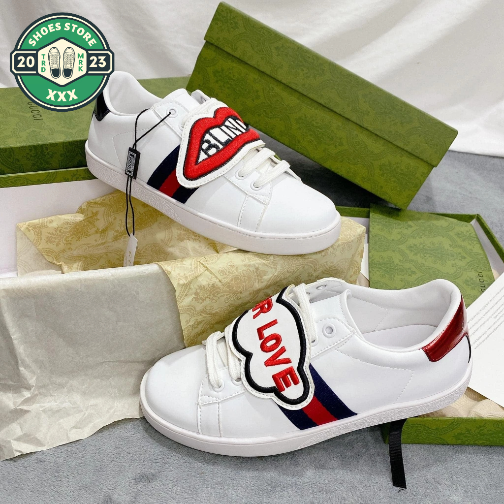 Giày Gucci Love, Giày Thể Thao GC For Love Bản Siêu Cấp Đế Thơm Vani hot trend
