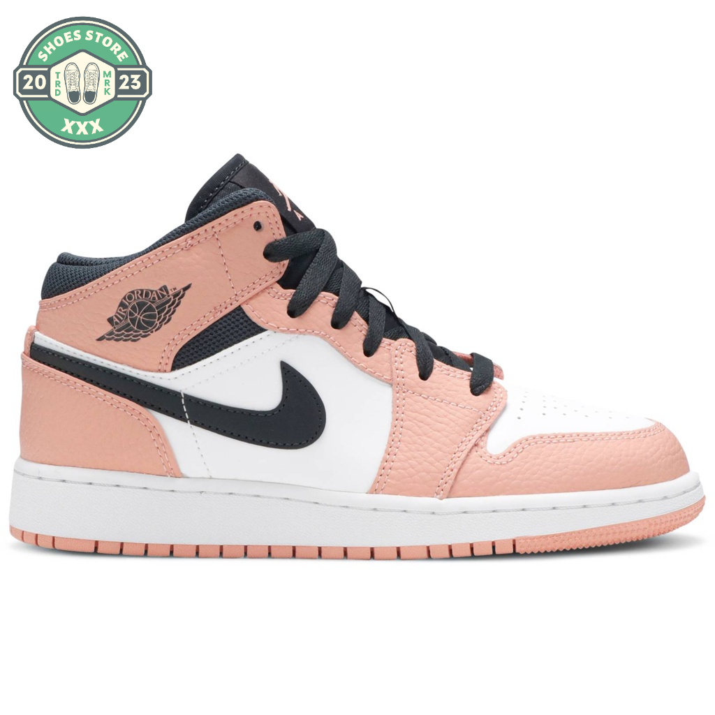 Giày Jordan Hồng Cổ Thấp, Giày Thể Thao Jordan Pink Quartz Thời Trang Hàng Đẹp