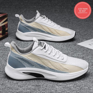 Giày thể thao nam chạy bộ thể duc SEA Đế Đen kiểu dáng cơ bản