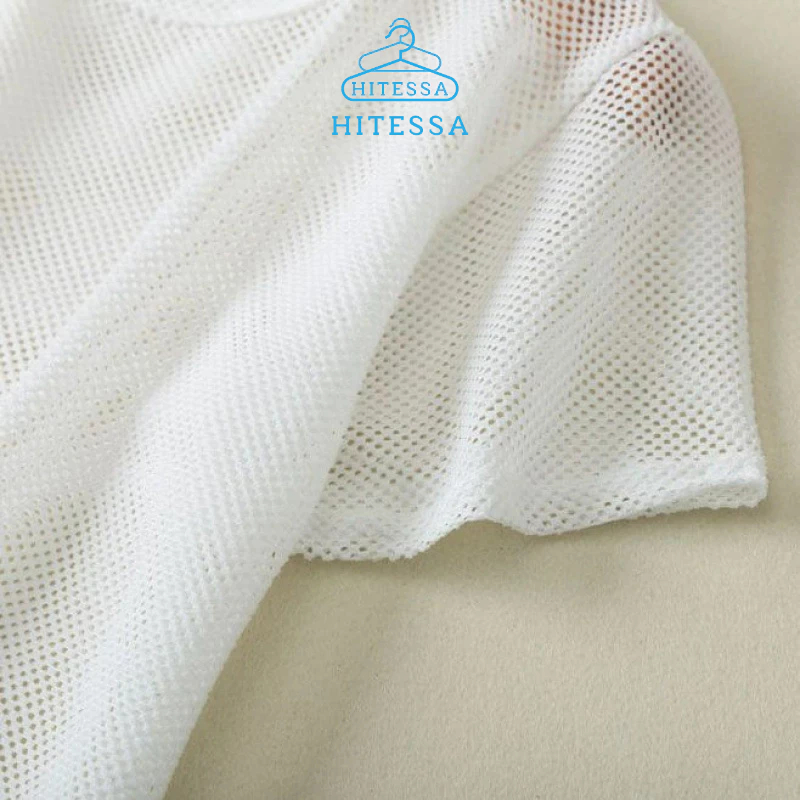 Áo lưới mặc ngoài thể thao và thời trang - Chất Ren Cotton, thoáng mát