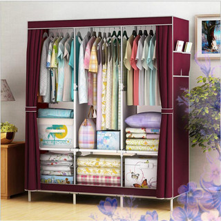 Tủ Vải Để Quần Áo Tủ Vải Họa Tiết 3 Buồng 8 Ngăn Có Bảo Hành Vận Chuyển Toàn Quốc Tuvaiuytin