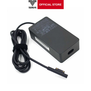 Bộ Sạc Cho Surface Chân Dẹt Microsoft Surface Go (Đi Kèm Dây ) - Hàng Zin New Seal TEEMO PC TEAC1330