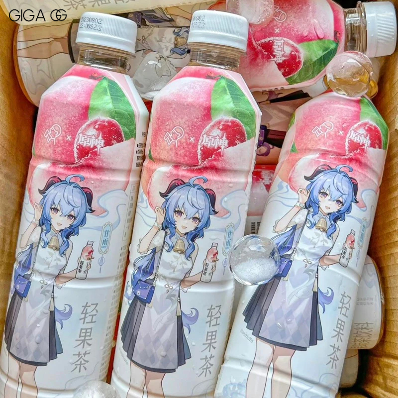 Trà Đóng Chai Genshin Impact x HEYTEA Nhân Vật Ganyu Shenhe 450ml