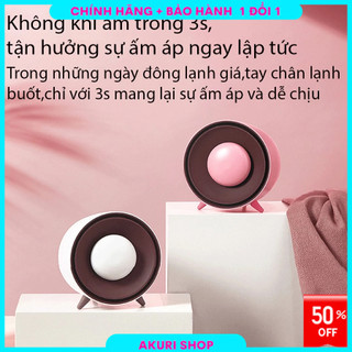Quạt sưởi làm ấm không khí , quạt sưởi mini 2in1 kèm máy sưởi cầm tay VM316