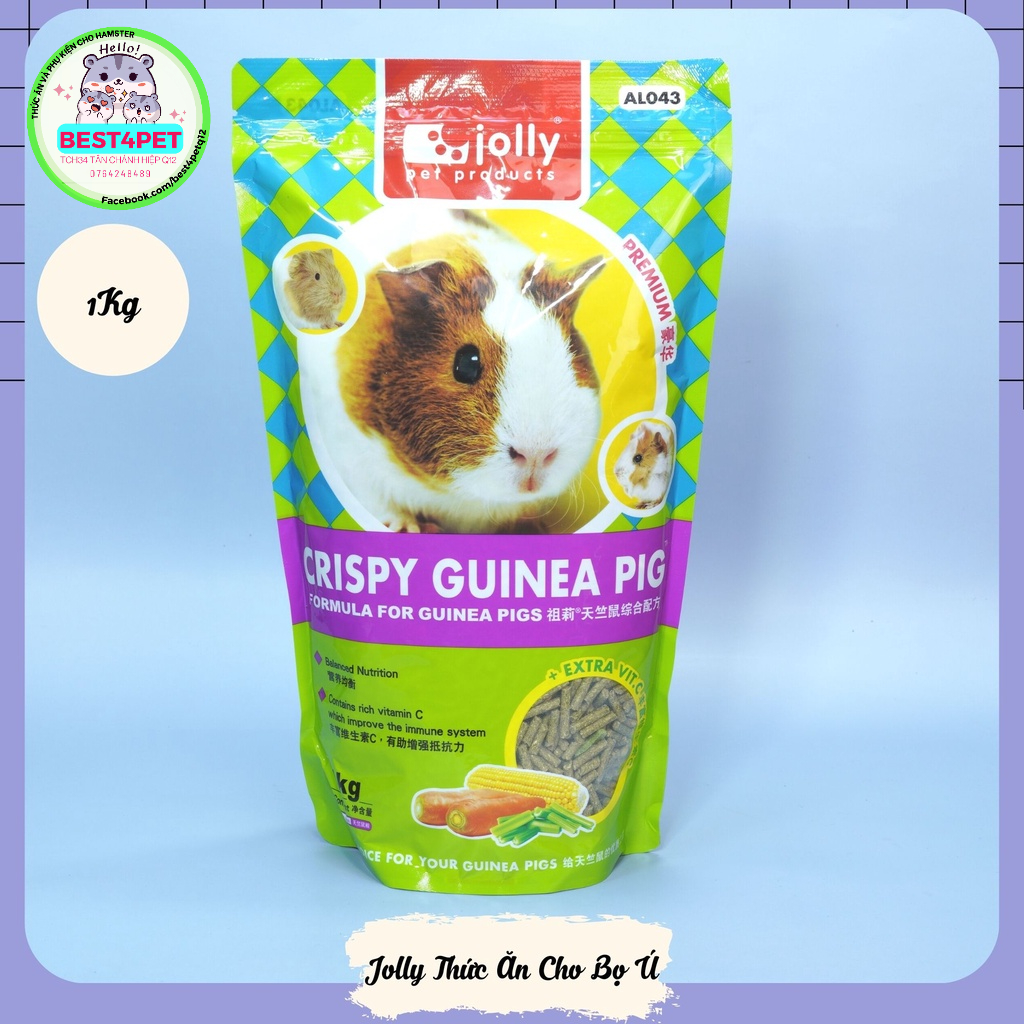 [Xả Chiết lẻ 500g]  Jolly - Thức Ăn Cho Bọ Ú