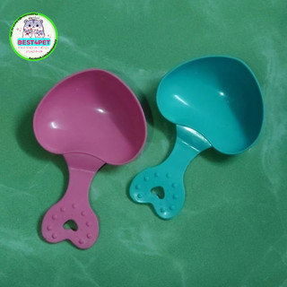 Muỗng tim dụng cụ múc thức ăn hamster