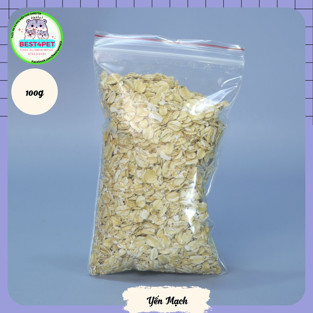 Yến Mạch  thức ăn hamster 100G