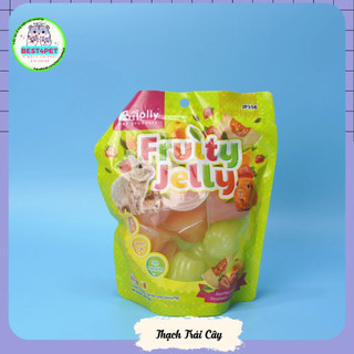 1 viên - thạch rau câu trái cây jolly thức ăn hamster bọ, thỏ - jp356