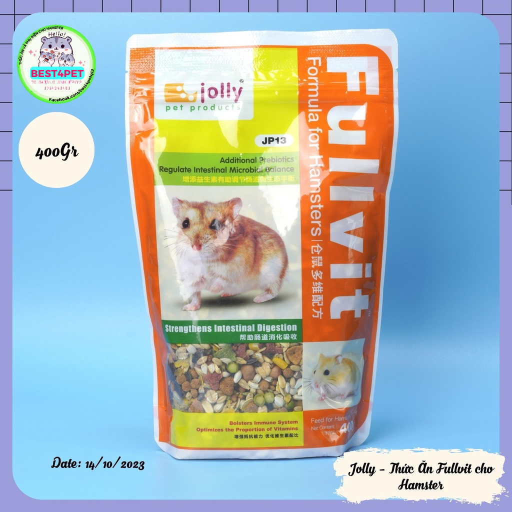 Jolly - Thức Ăn Fullvit cho Hamster