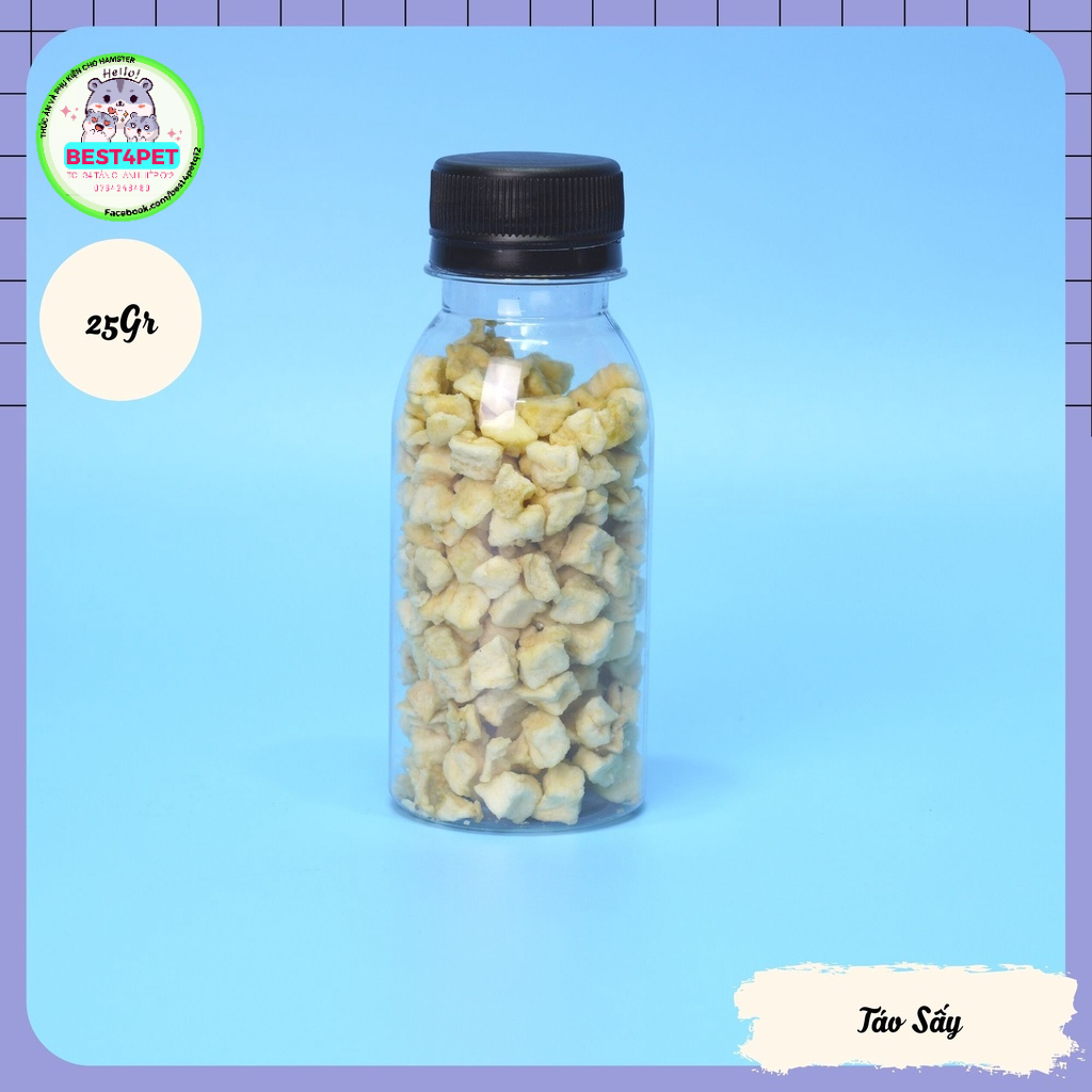 Táo Sấy thức ăn hamster
