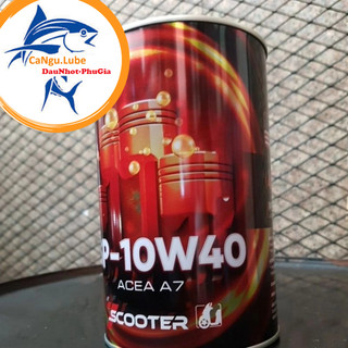 Nhớt xe tay ga SP Scooter, nhớt SP xe ga lon 0.8L nhớt chuyên xe tay ga cao cấp