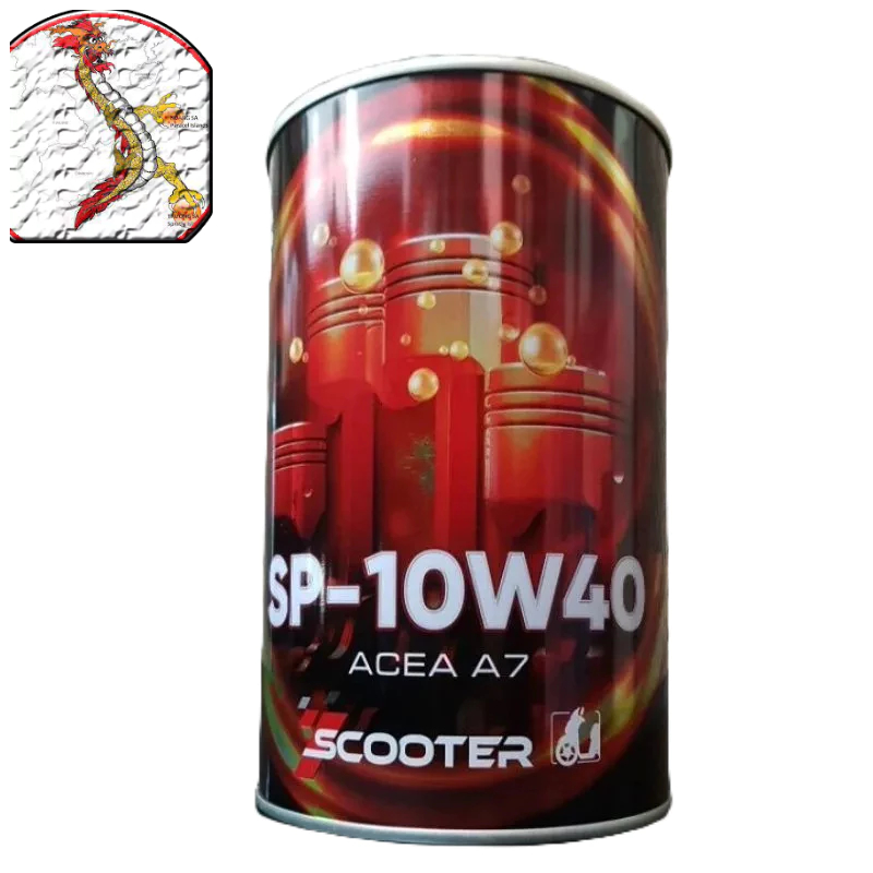 Nhớt xe tay ga SP 10W40, Nhớt SP ACEA A7 10W40 800ml cho xe tay ga sp nhập khẩu Singapore