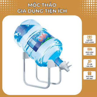 Bộ chân đế và vòi để thùng nước 20l - kệ giá đỡ bình nước 20l nhỏ gọn, tháo lắp dễ dàng