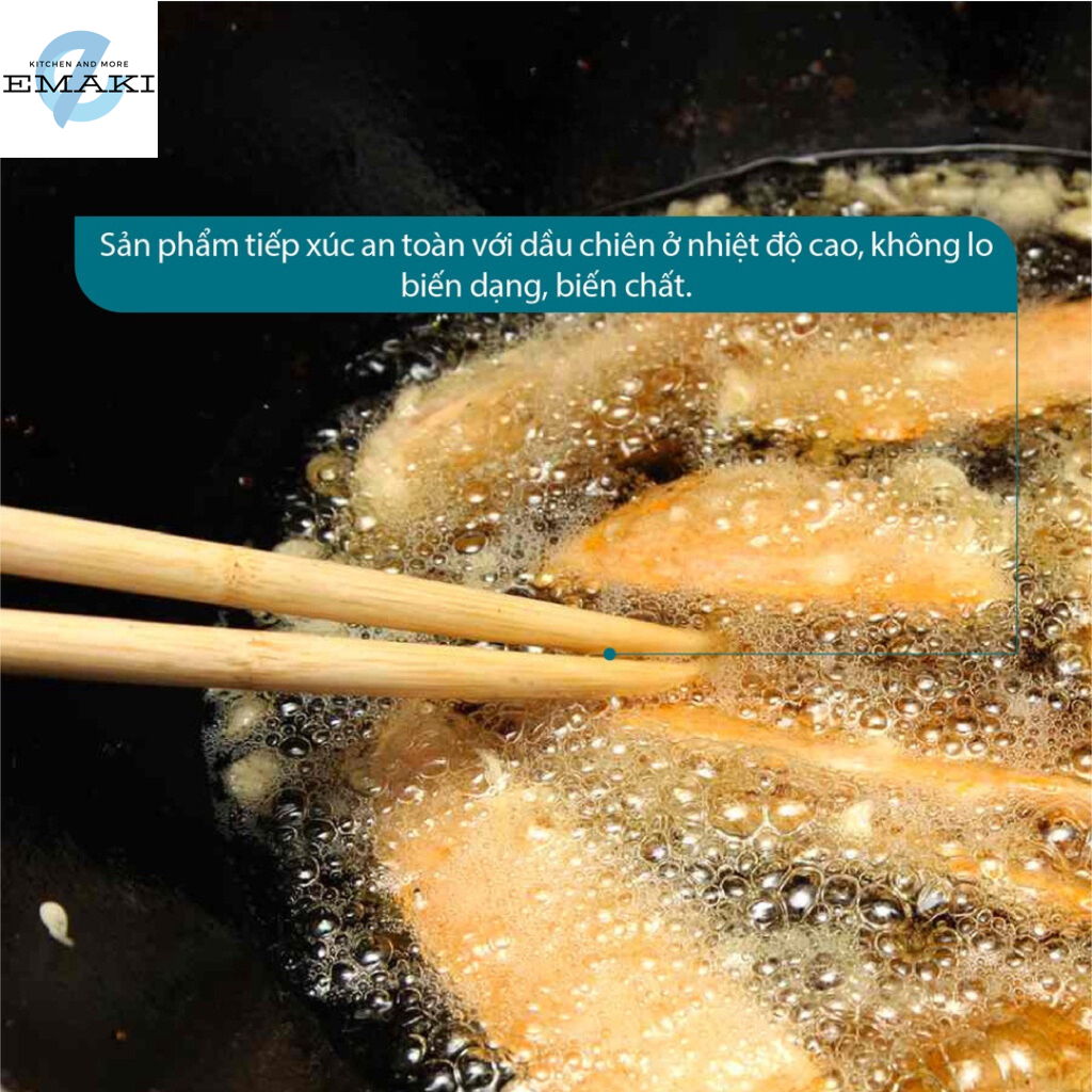 Bộ ĐŨA TRE xuất khẩu Nhật KOKUSAI 5 đôi 22.5cm NDCK - Đũa ăn cơm, Tre tự nhiên, không BPA, kháng khuẩn - Emaki Vietnam