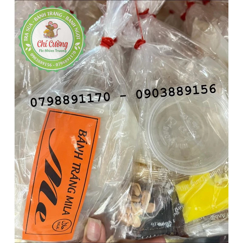 Bánh tráng Mila,Mimi, TVB các loại
