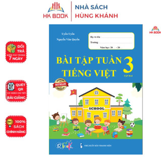 Sách - Bài Tập Tuần Tiếng Việt Lớp 3 - Tập 2 - (1 cuốn) - Q 306