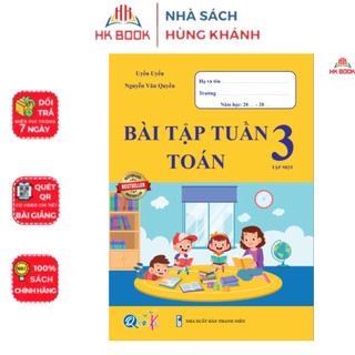 Sách - Bài Tập Tuần Toán 3 - Tập 1 (1 cuốn) - Q 301