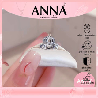  Charm Disney Cinderella hình xe bí ngô - Charm Authentic hàng chính hãng đủ bill Fullbox thẻ tag 