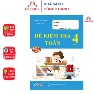 Sách - Đề kiểm tra TOÁN Lớp 4 - Học Kì 1 - 1 quyển - Q 403