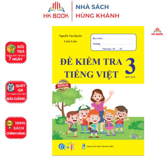 Sách - Đề Kiểm Tra Tiếng Việt Lớp 3 - Học Kì 2 (1 cuốn) - Q 308