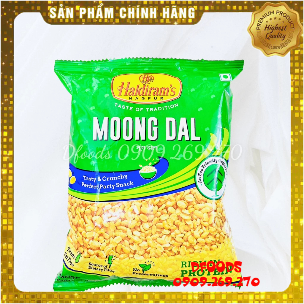 SNACK HALDIRAM'S ALOO BHUJIA, BOONDI, MIXTURE, MOONG DAL