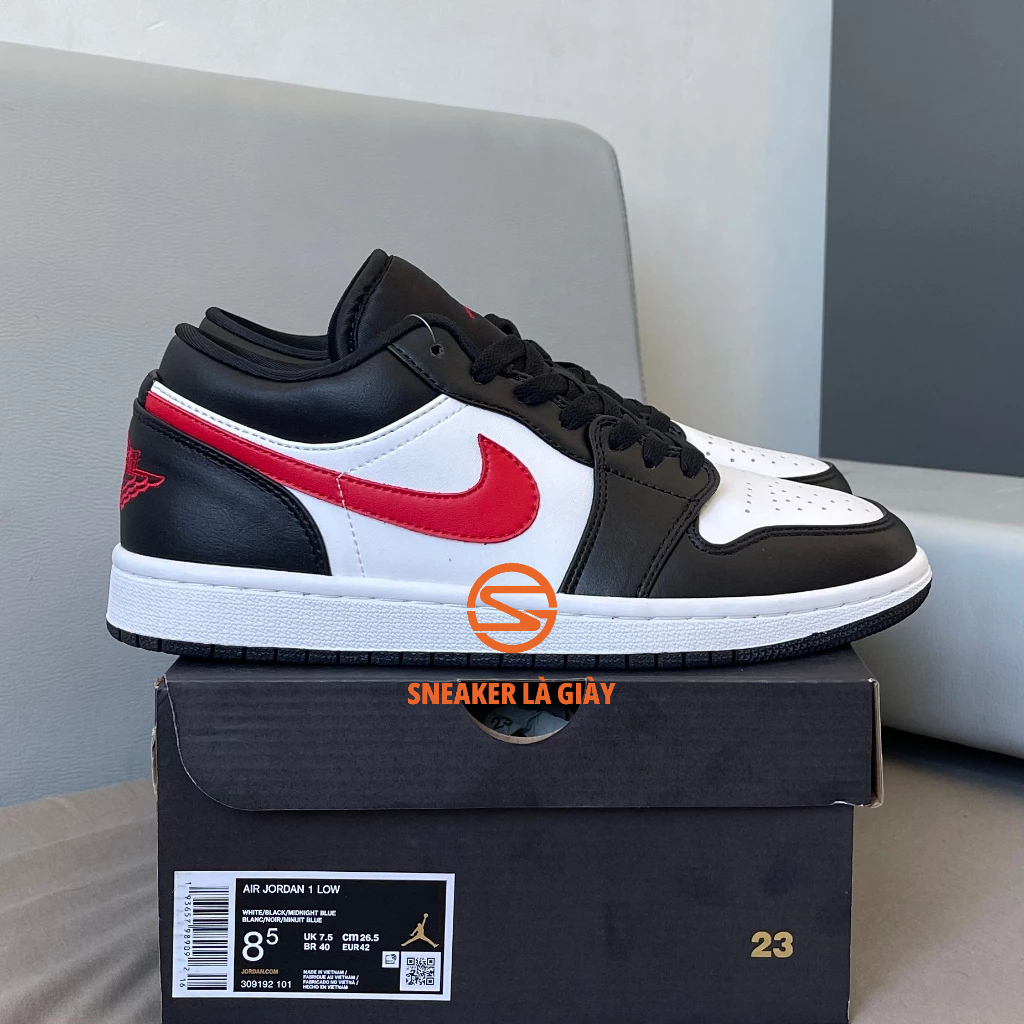 Giày Air Jordan 1 Low “Siren Red” DC0774-004 - BẢN CAO CẤP FULLBOX