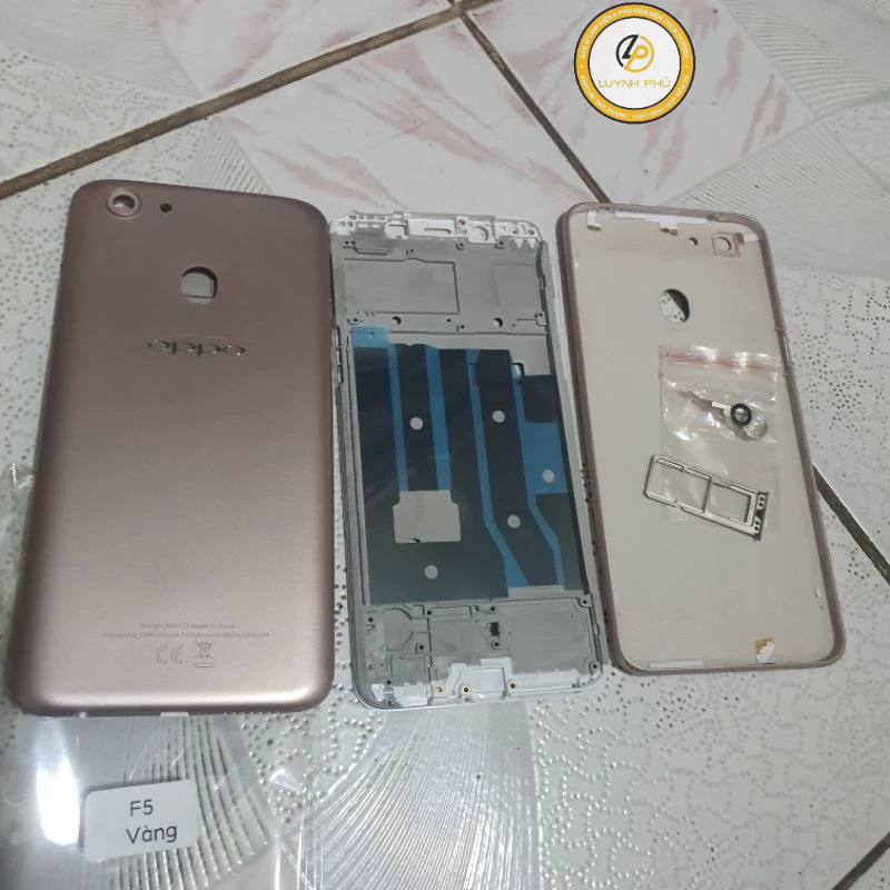 Vỏ Oppo F5 có khay sim khung sườn