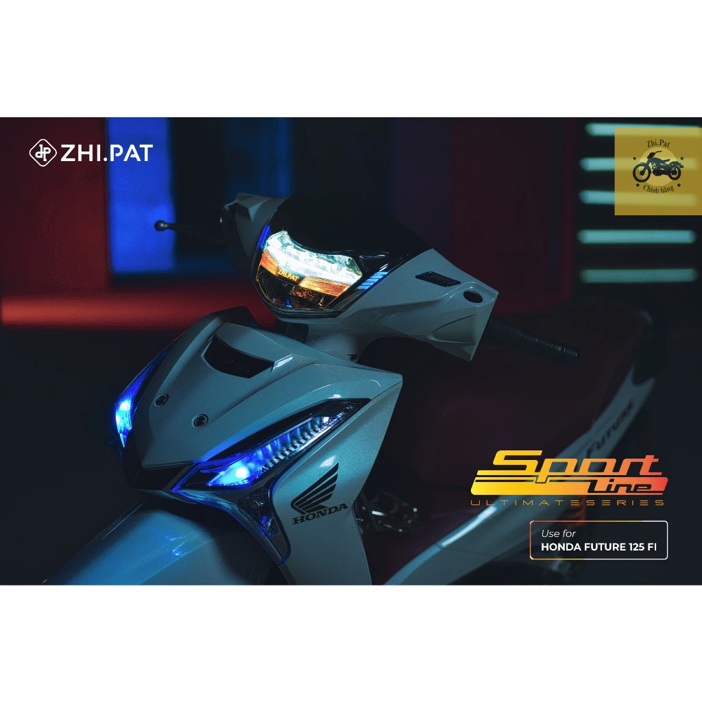 Đèn Led 2 tầng Zhi.Pat cho Future 125 Fi  2020 - 2023, Wave 125i led