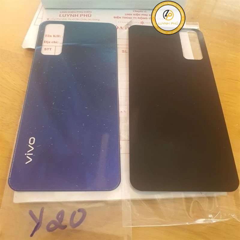 Nắp lưng Vivo Y20 Y20S Y12S Y3S chuẩn đẹp