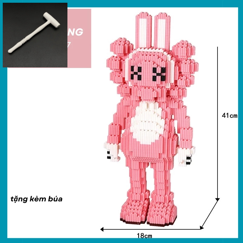 💙TẶNG BÚA + 1LEGO MINI 💙Mô Hình LEGO Lắp Ráp Với 12 Hình Động Vật Ngộ Nghĩnh 💙Cute💙 Rèn Tính Nhẫn Nại Cho Con 💙