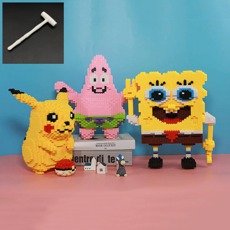 💙TẶNG BÚA + 1LEGO MINI 💙Mô Hình LEGO Lắp Ráp Với 12 Hình Động Vật Ngộ Nghĩnh 💙Cute💙 Rèn Tính Nhẫn Nại Cho Con 💙