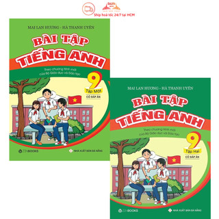 Sách bài tập tiếng anh 9 tập 1 và 2 mai lan hương