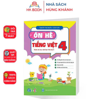 Sách - Ôn hè TIẾNG VIỆT Lớp 4 - 1 quyển -Q OH 402