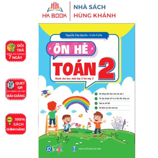 Sách - Ôn hè TOÁN Lớp 2 - Theo chương trình sách giáo khoa mới nhất - 1 quyển - Q OH 201