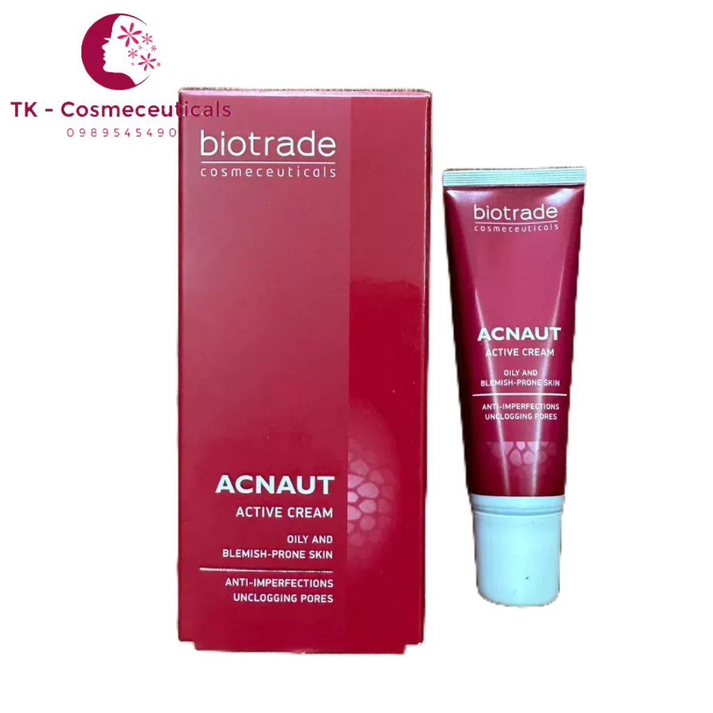 (CHÍNH HÃNG) Lotion / Cream Biotrade Acne Out Active Giảm Mụn, Dưỡng Da, Điều Hòa Tiết Bã Nhờn