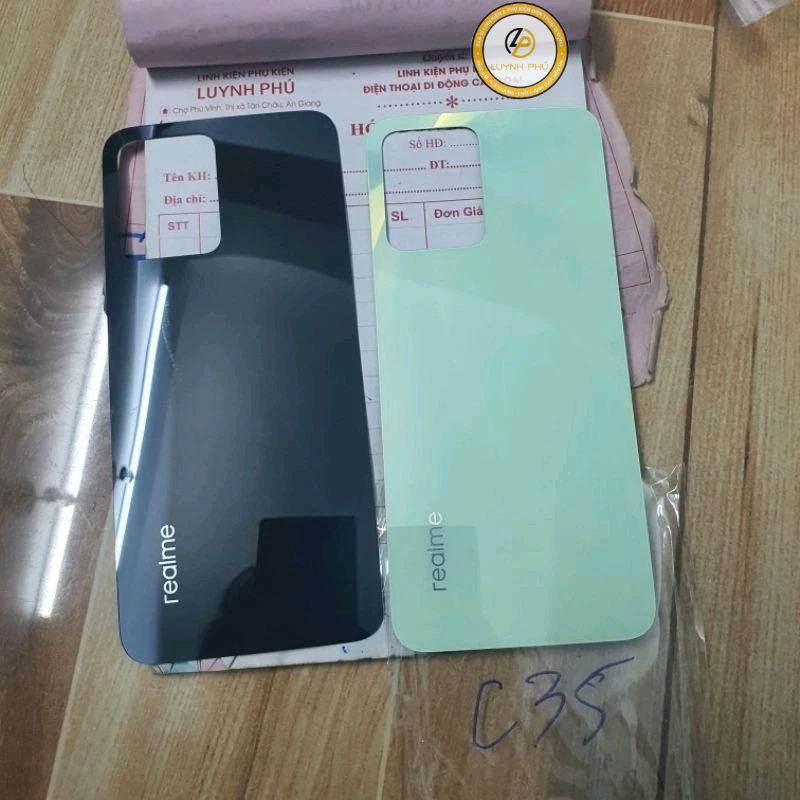 Nắp lưng realme c35 chuẩn đẹp