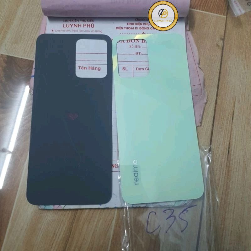 Nắp lưng realme c35 chuẩn đẹp