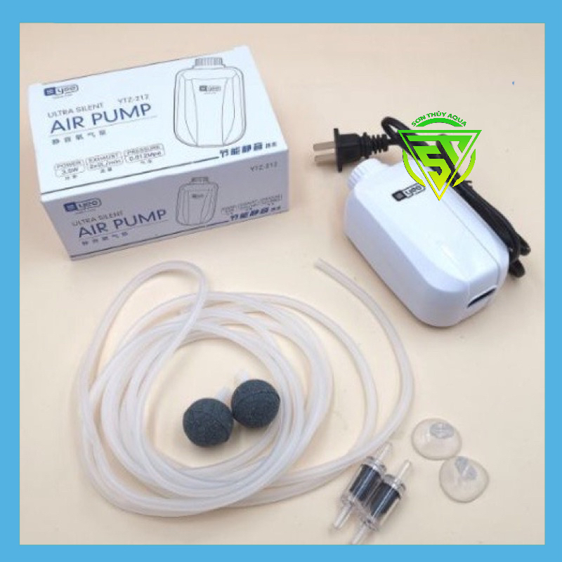 Sủi oxy siêu êm Yee YTZ 300 3W - YTZ 413 - 4W